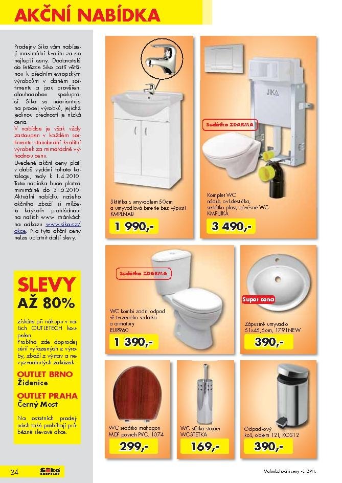leták Siko koupelny katalog 1. část strana 1 leták Siko koupelny katalog 1. část strana 1