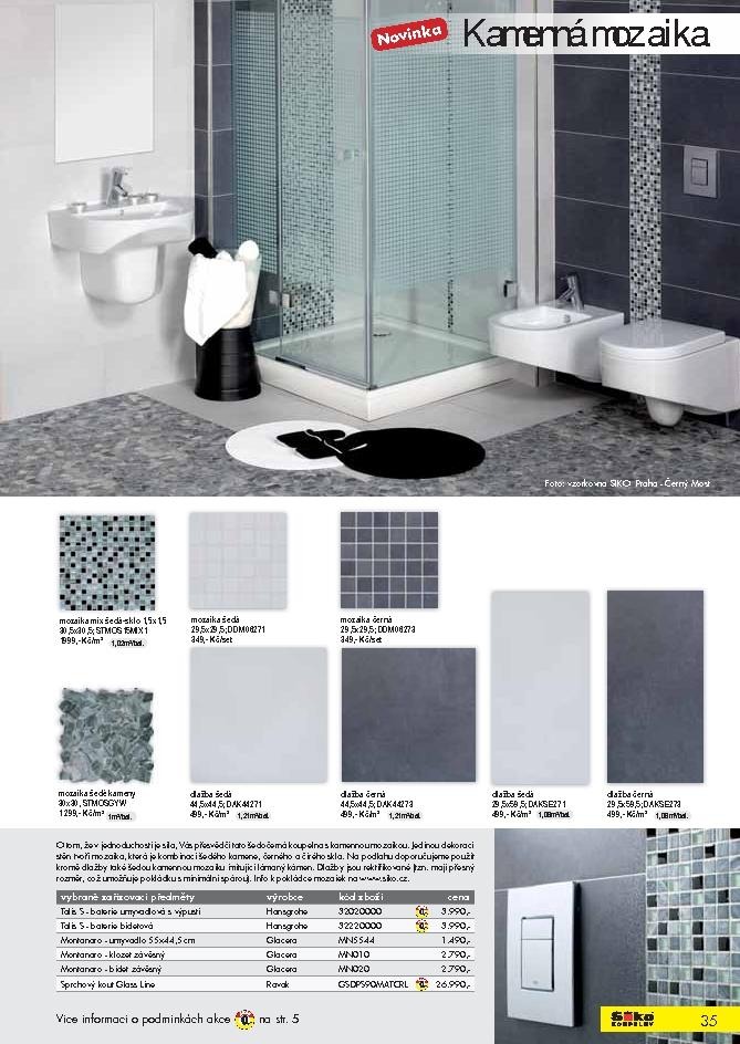 leták Siko koupelny katalog 1. část strana 1 leták Siko koupelny katalog 1. část strana 1
