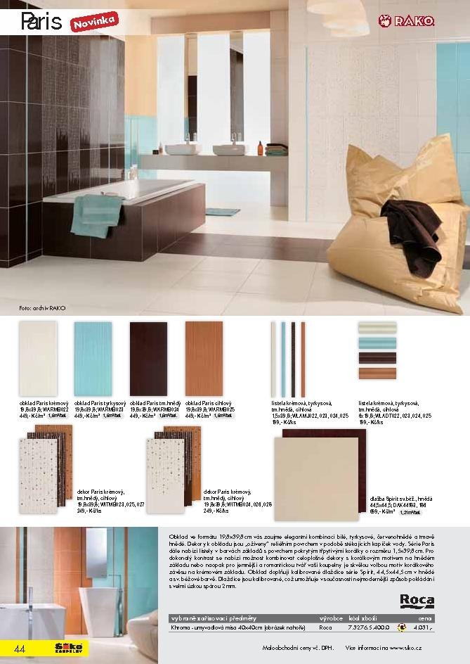 let�k Siko koupelny katalog 1. ��st strana 1