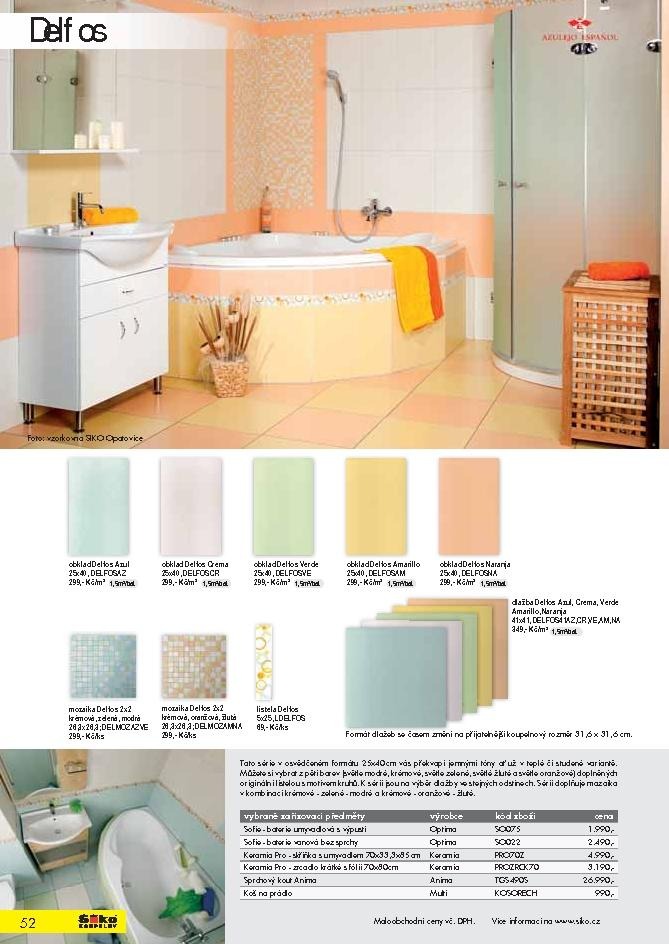 leták Siko koupelny katalog 1. část strana 1 leták Siko koupelny katalog 1. část strana 1