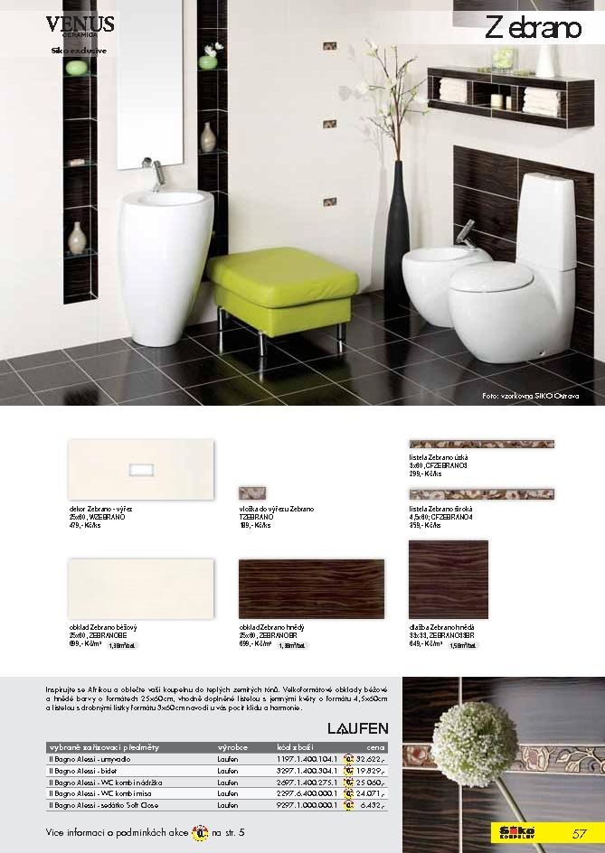 leták Siko koupelny katalog 1. část strana 1 leták Siko koupelny katalog 1. část strana 1