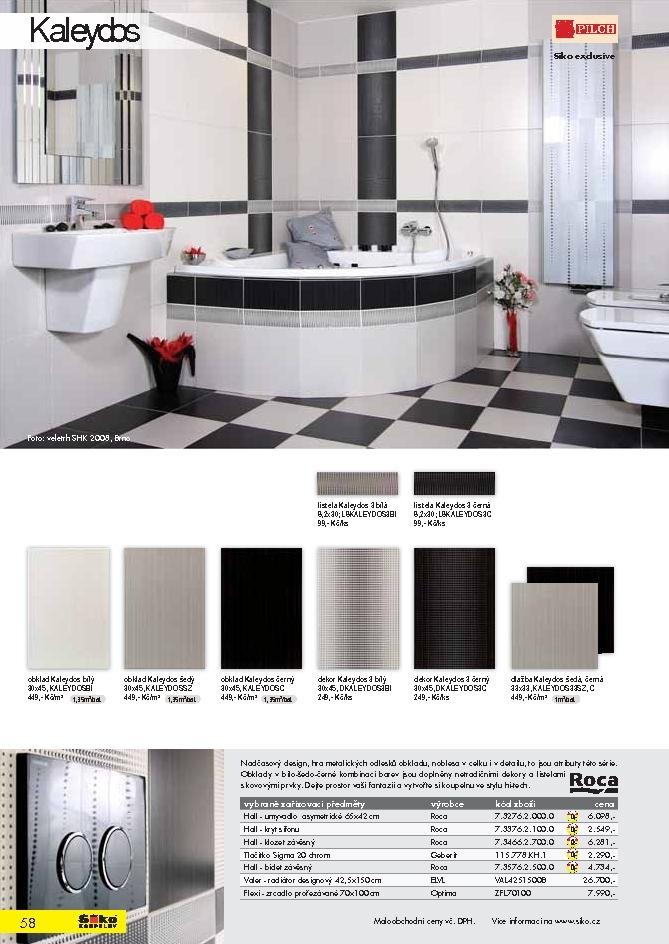 leták Siko koupelny katalog 1. část strana 1 leták Siko koupelny katalog 1. část strana 1