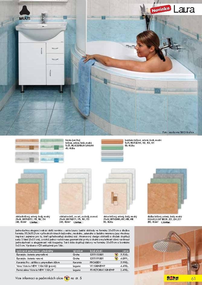 let�k Siko koupelny katalog 1. ��st strana 1
