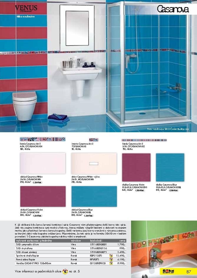 let�k Siko koupelny katalog 1. ��st strana 1