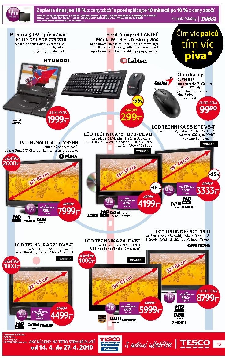 leták Tesco Příbram leták strana 1 leták Tesco Příbram leták strana 1