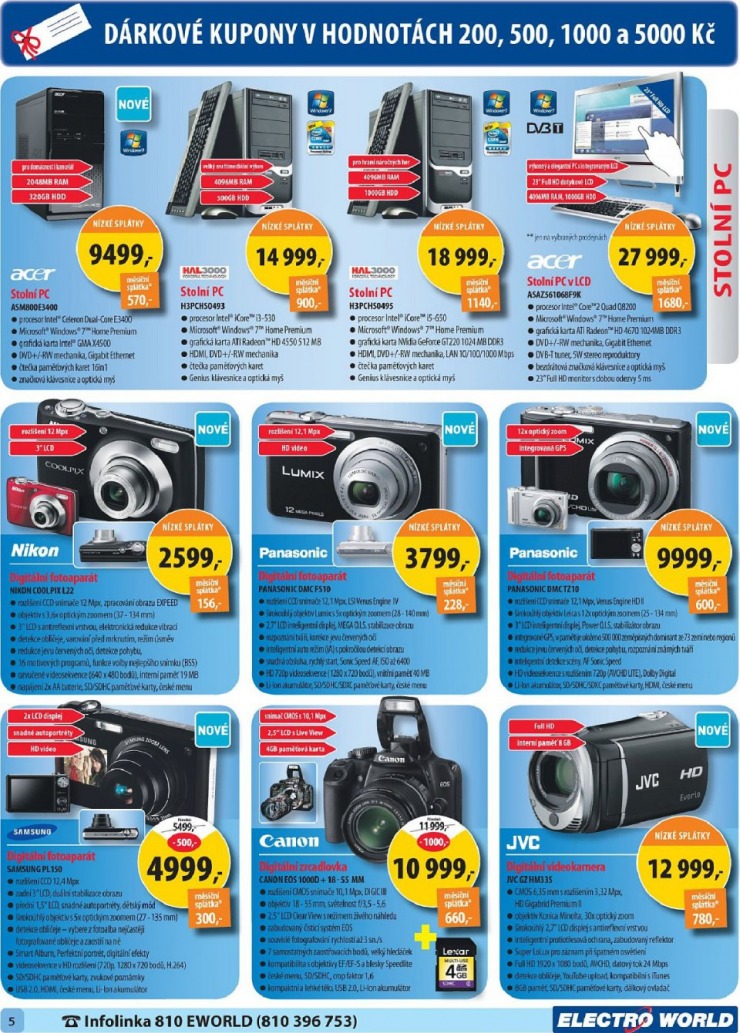 leták Electro world strana 1 leták Electro world strana 1