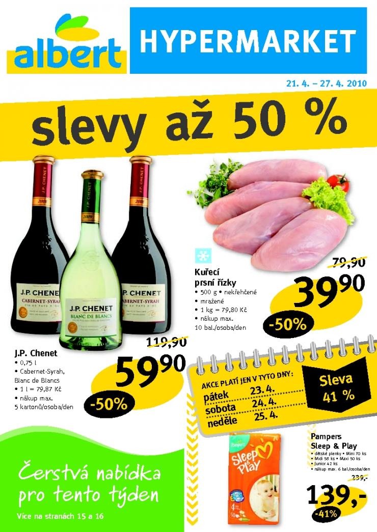 leták Albert Hypermarket leták strana 1 leták Albert Hypermarket leták strana 1
