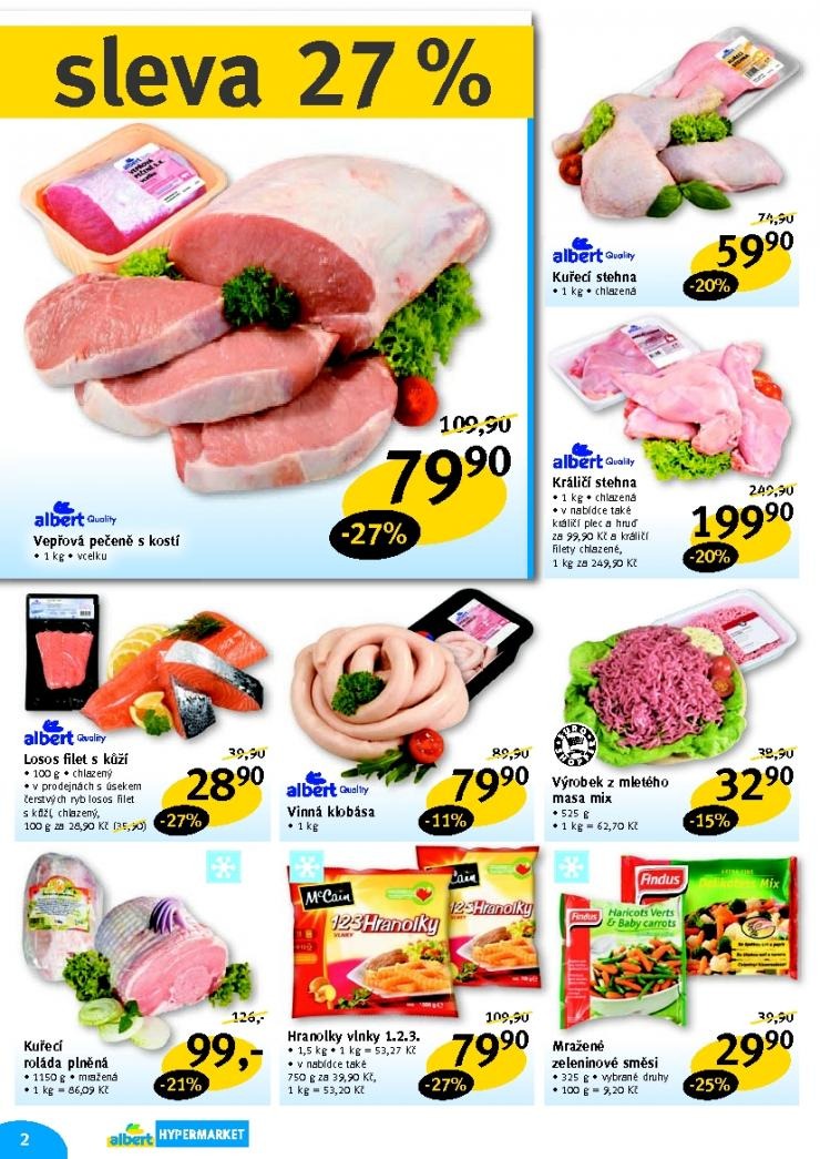 leták Albert Hypermarket leták strana 1 leták Albert Hypermarket leták strana 1