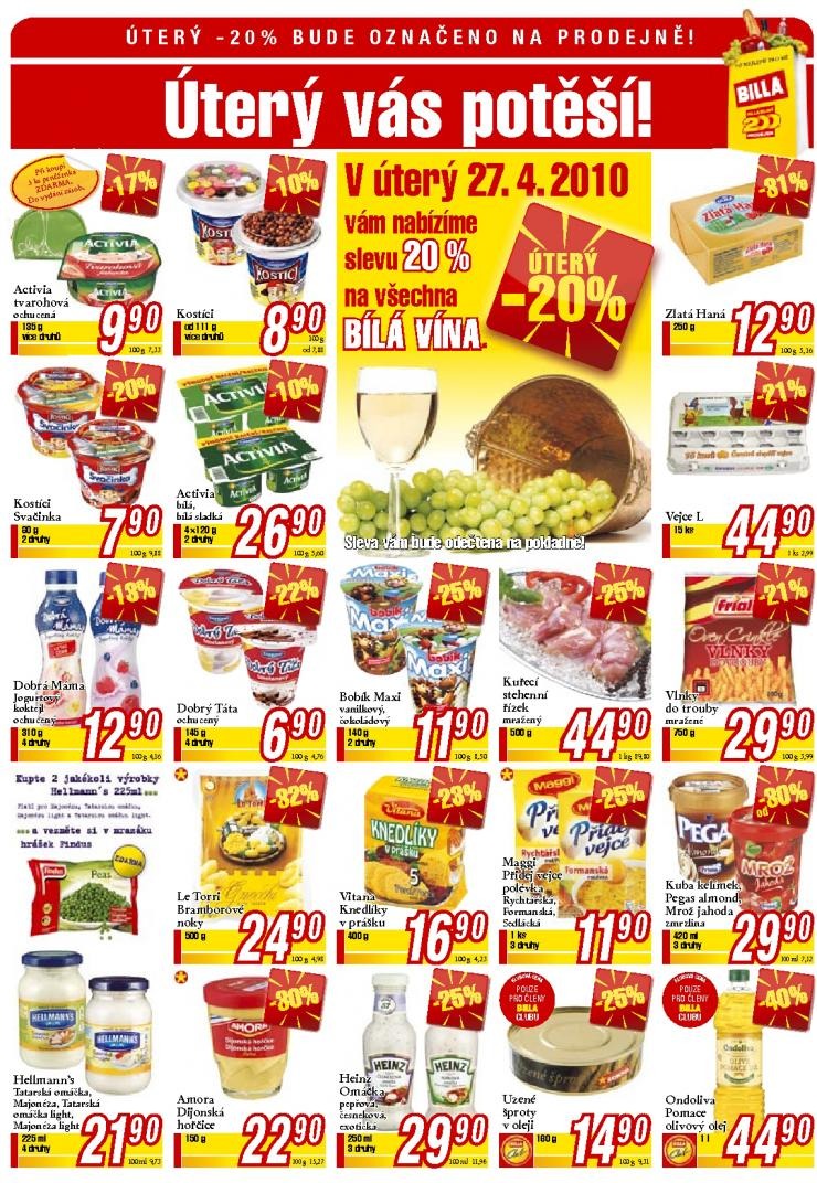 leták Billa velký leták strana 1 leták Billa velký leták strana 1