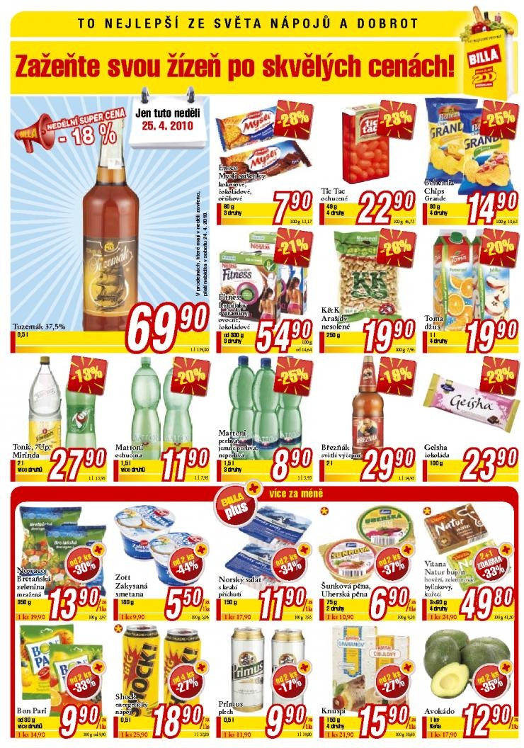 leták Billa velký leták strana 1 leták Billa velký leták strana 1