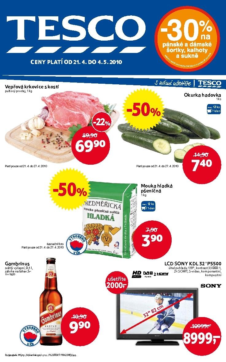 leták Tesco leták malý hypermarket strana 1 leták Tesco leták malý hypermarket strana 1
