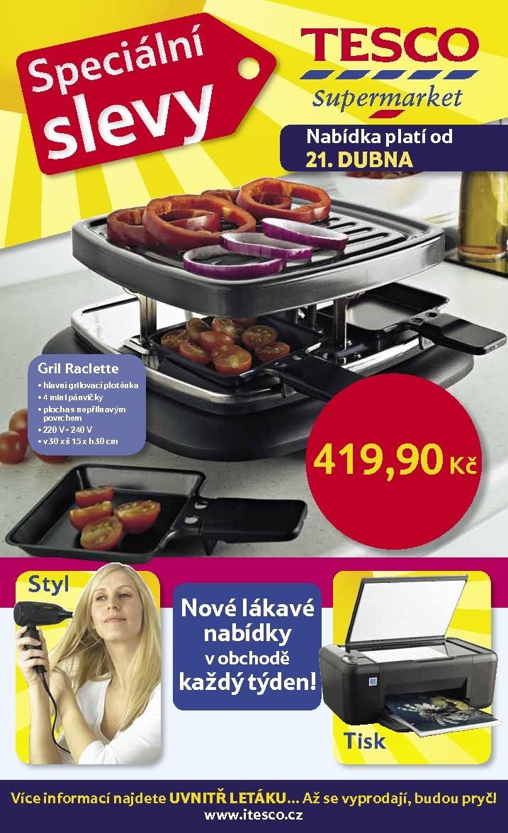 leták Tesco leták speciální slevy strana 1 leták Tesco leták speciální slevy strana 1