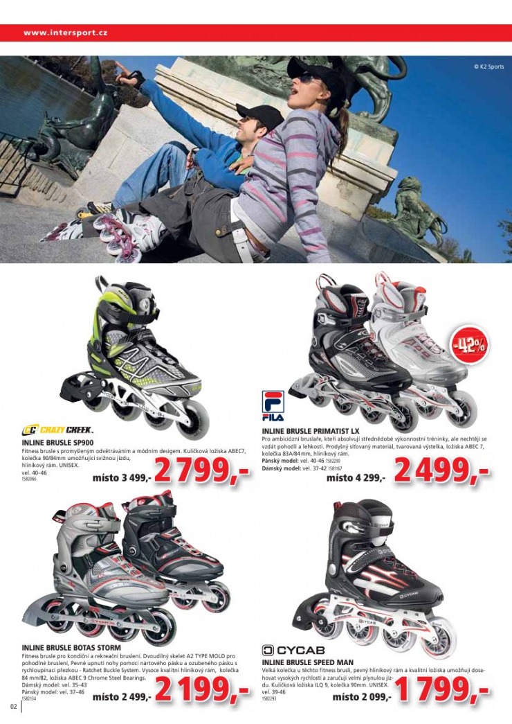 leták INTERSPORT strana 1 leták INTERSPORT strana 1