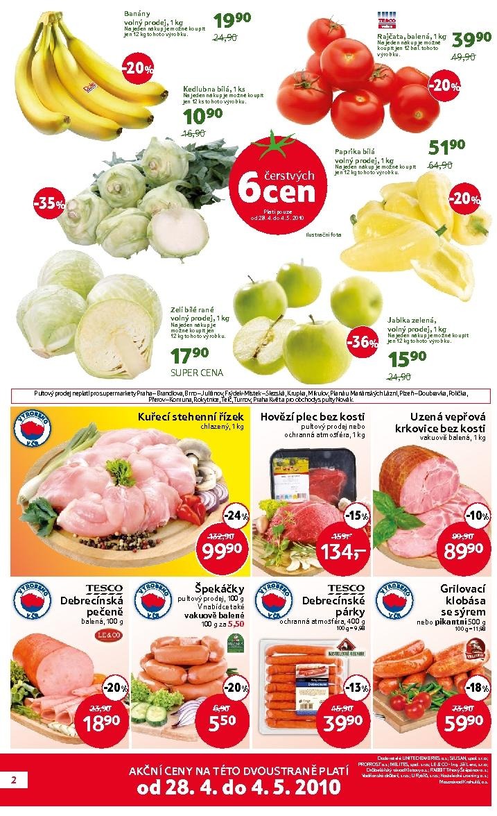leták Tesco supermarket akční letáky strana 1 leták Tesco supermarket akční letáky strana 1