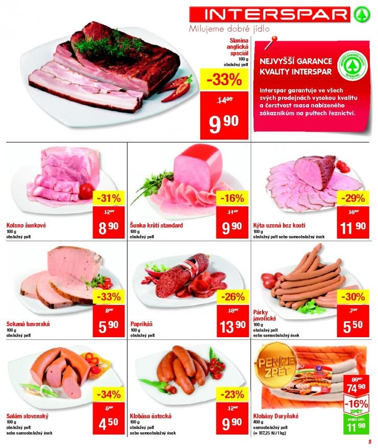 leták Interspar akční leták strana 1 leták Interspar akční leták strana 1
