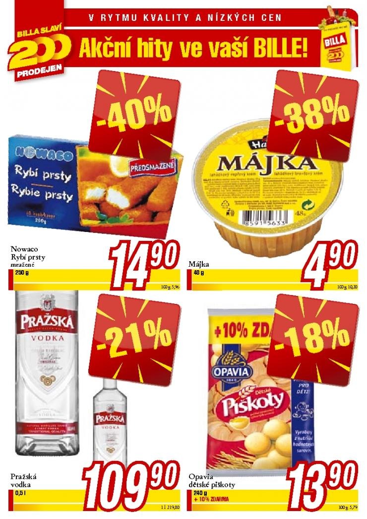 leták Billa speciální letáky strana 1 leták Billa speciální letáky strana 1