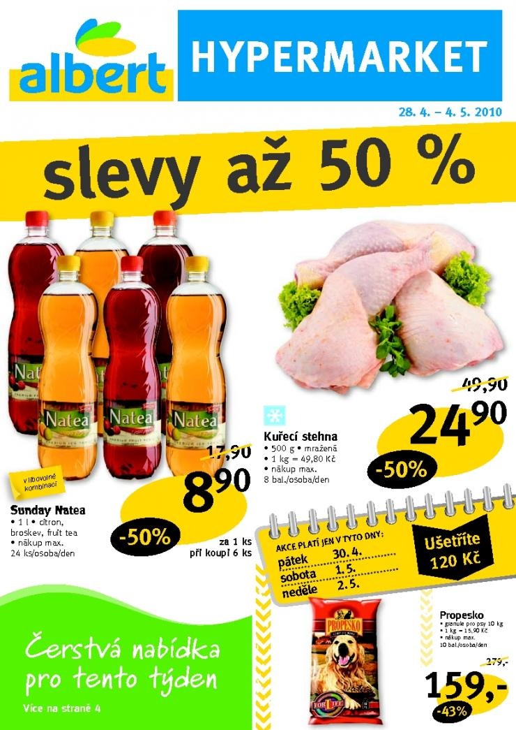 leták Albert Hypermarket akční leták strana 1 leták Albert Hypermarket akční leták strana 1