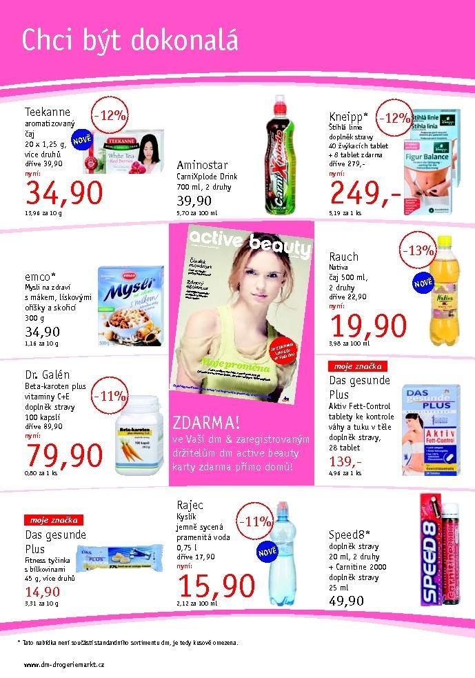 leták dm drogerie akční leták strana 1 leták dm drogerie akční leták strana 1