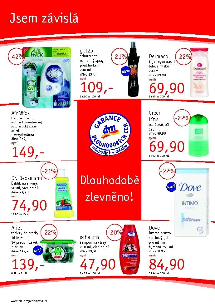leták dm drogerie akční leták strana 1 leták dm drogerie akční leták strana 1