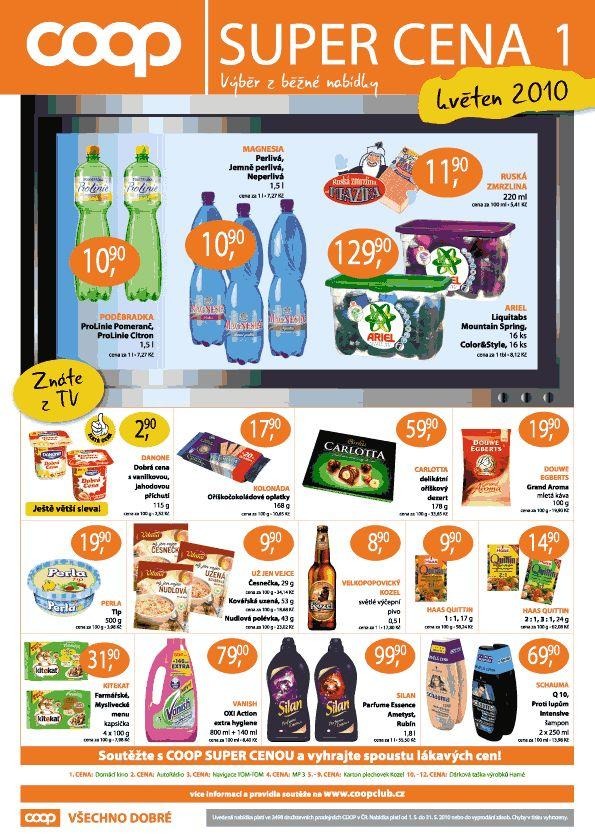 leták COOP leták super cena strana 1 leták COOP leták super cena strana 1