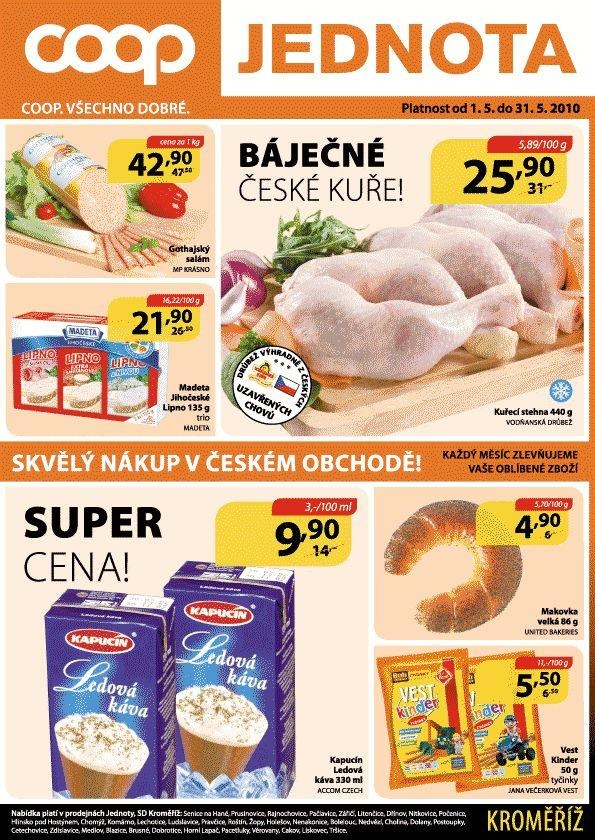 leták COOP akční leták Kroměříž strana 1 leták COOP akční leták Kroměříž strana 1