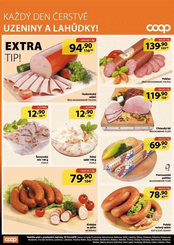 leták COOP akční leták Kroměříž strana 1 leták COOP akční leták Kroměříž strana 1