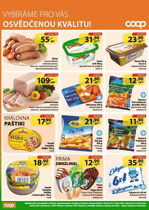 leták COOP akční leták středočes. region strana 1 leták COOP akční leták středočes. region strana 1