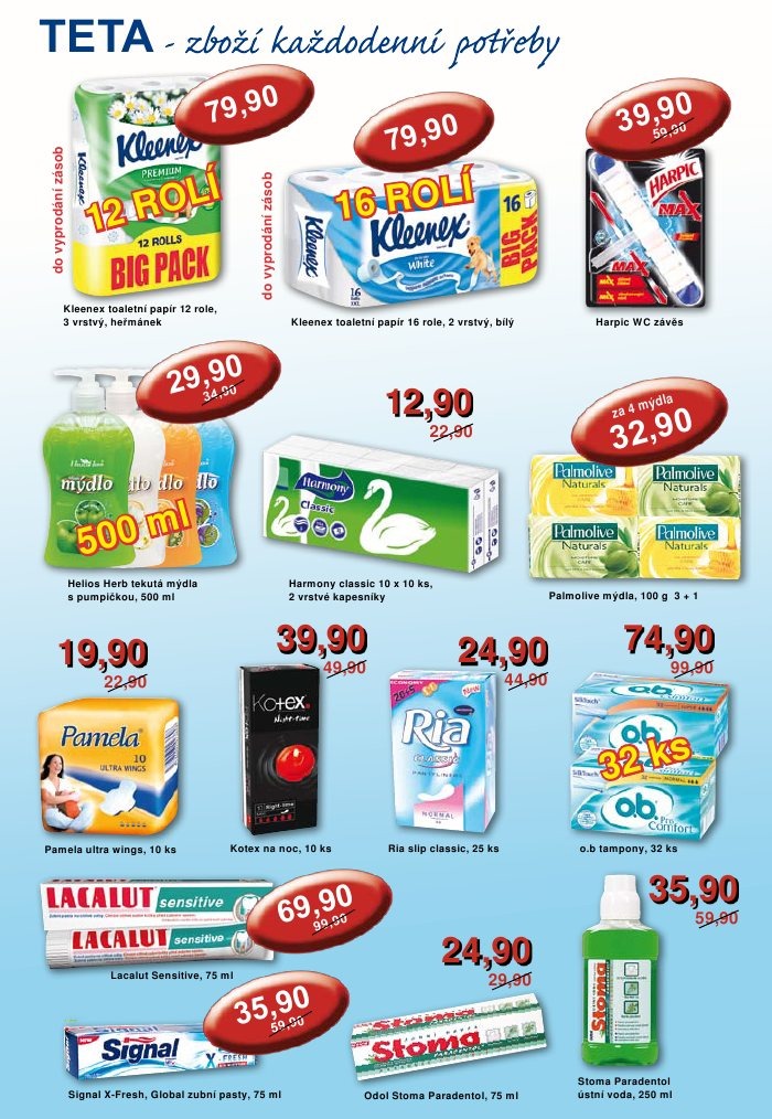leták TETA drogerie strana 1 leták TETA drogerie strana 1