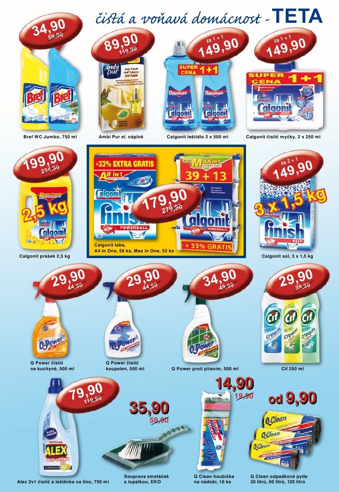 leták TETA drogerie strana 1 leták TETA drogerie strana 1