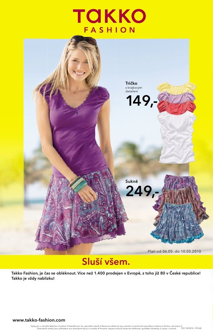leták Takko fashion strana 1 leták Takko fashion strana 1