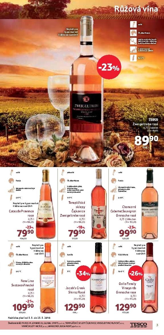 leták Tesco akčni leták vína hypemarket strana 1 leták Tesco akčni leták vína hypemarket strana 1