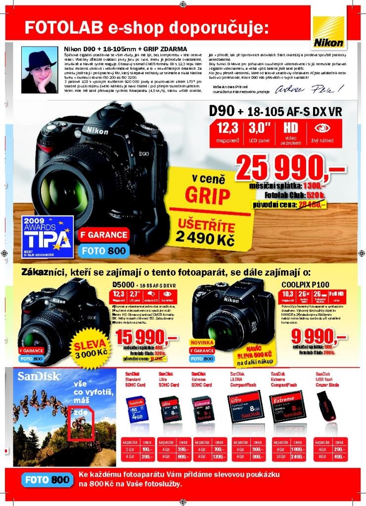 leták Fotolab aktuální leták strana 1 leták Fotolab aktuální leták strana 1