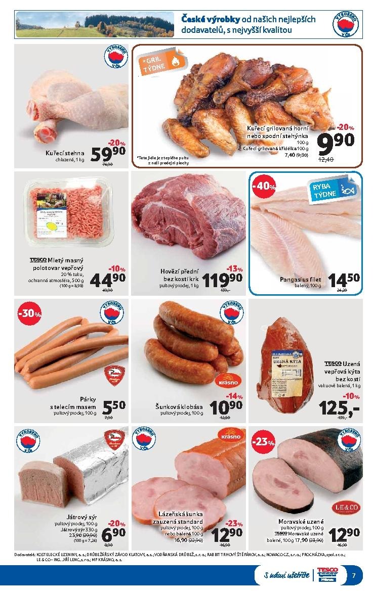leták Tesco Příbram leták strana 1 leták Tesco Příbram leták strana 1