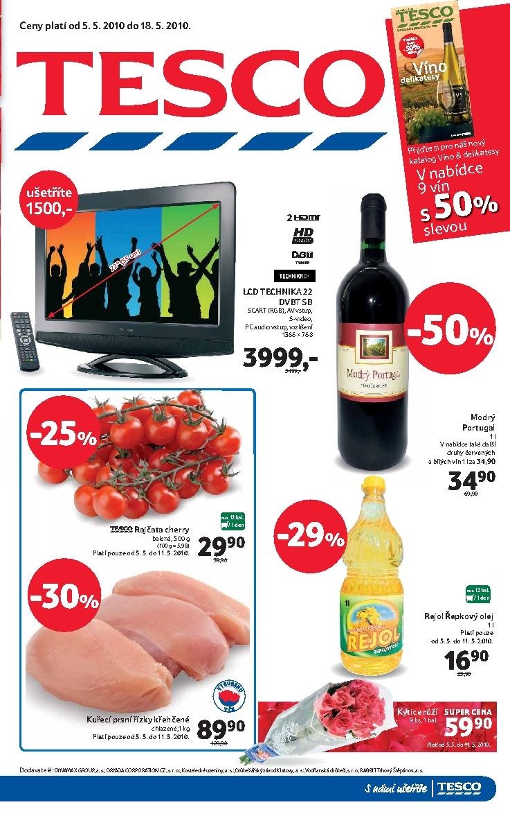 leták Tesco leták malý hypermarket strana 1 leták Tesco leták malý hypermarket strana 1