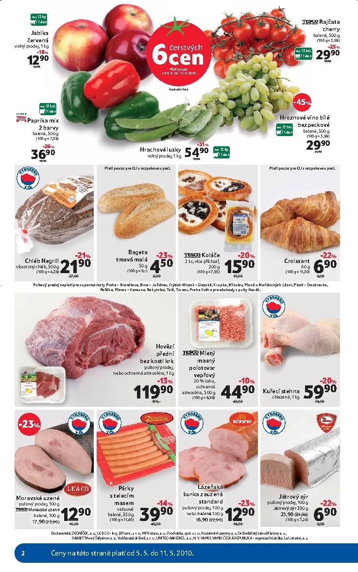 leták Tesco supermarket akční leták strana 1 leták Tesco supermarket akční leták strana 1