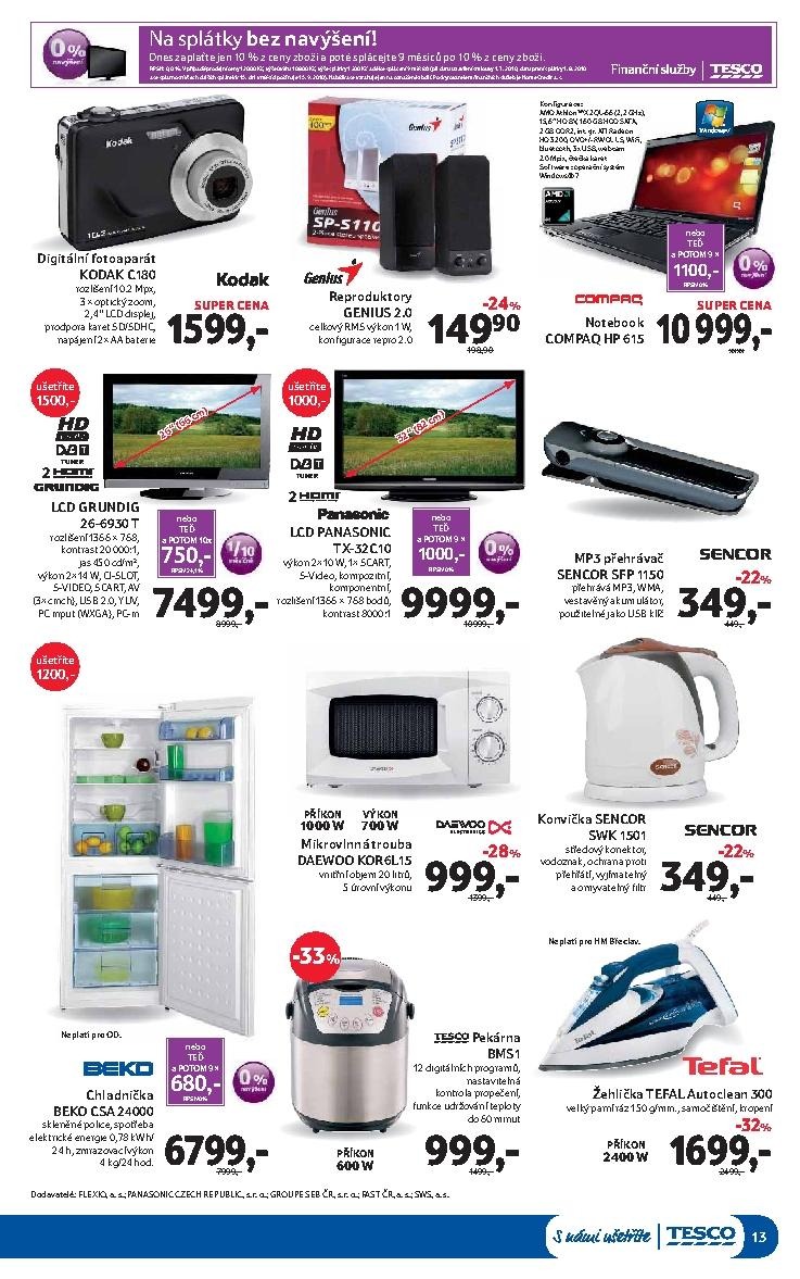 leták Tesco aktuální leták velký hypermarket a OD strana 1 leták Tesco aktuální leták velký hypermarket a OD strana 1