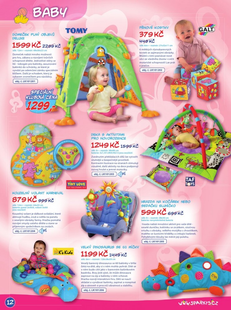 leták Sparkys strana 1 leták Sparkys strana 1