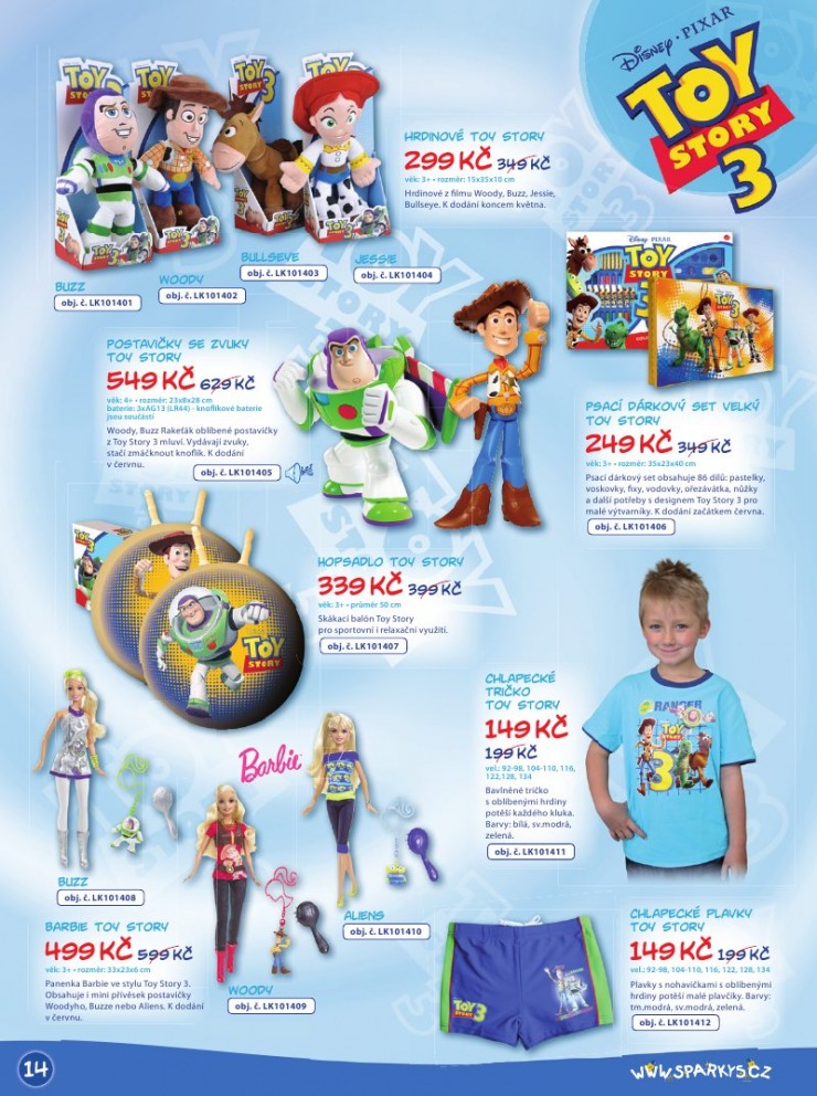 leták Sparkys strana 1 leták Sparkys strana 1