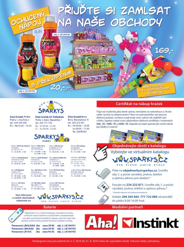 let�k Sparkys strana 1