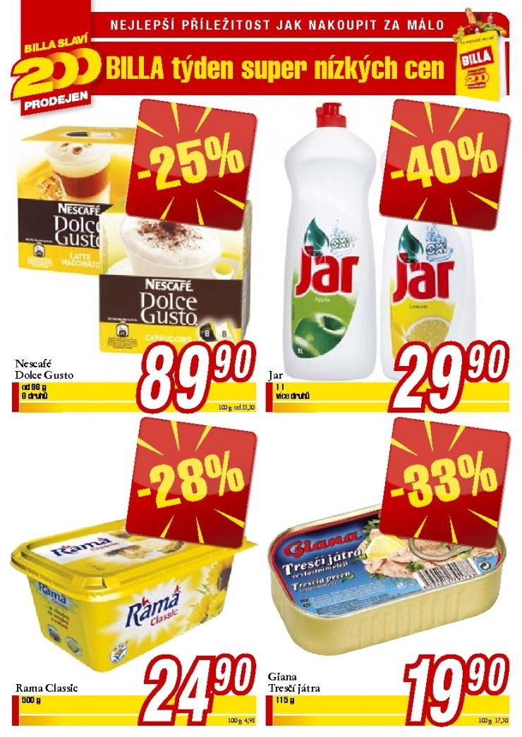 leták Billa speciální leták strana 1 leták Billa speciální leták strana 1