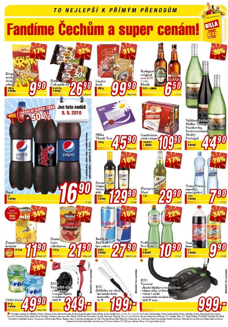 leták Billa velký leták strana 1 leták Billa velký leták strana 1