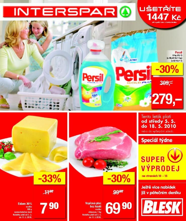 leták Interspar aktuální leták strana 1 leták Interspar aktuální leták strana 1