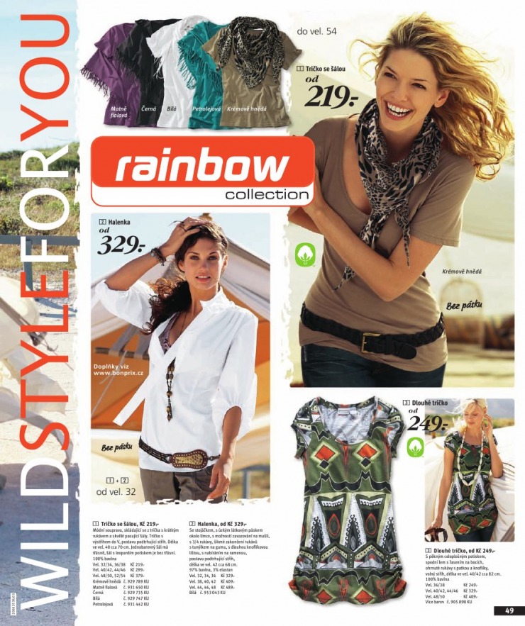 leták Bonprix strana 1 leták Bonprix strana 1