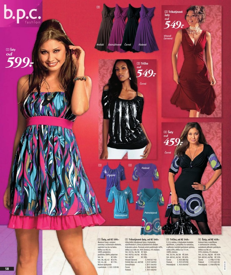 leták Bonprix strana 1 leták Bonprix strana 1