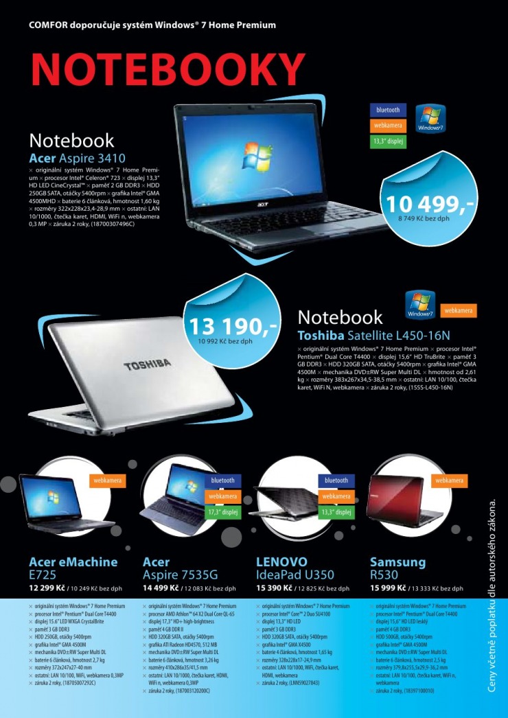 leták Comfor strana 1 leták Comfor strana 1