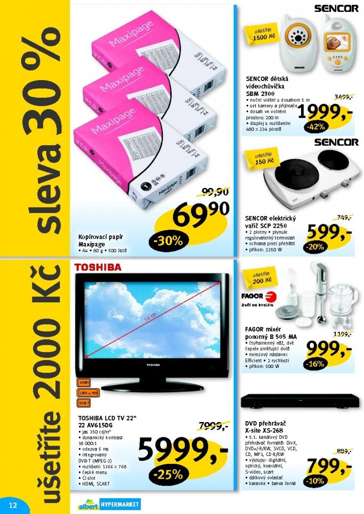 leták Albert Hypermarket akční leták strana 1 leták Albert Hypermarket akční leták strana 1