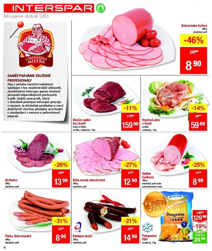 leták Nadpis: Interspar akční leták strana 1 leták Nadpis: Interspar akční leták strana 1