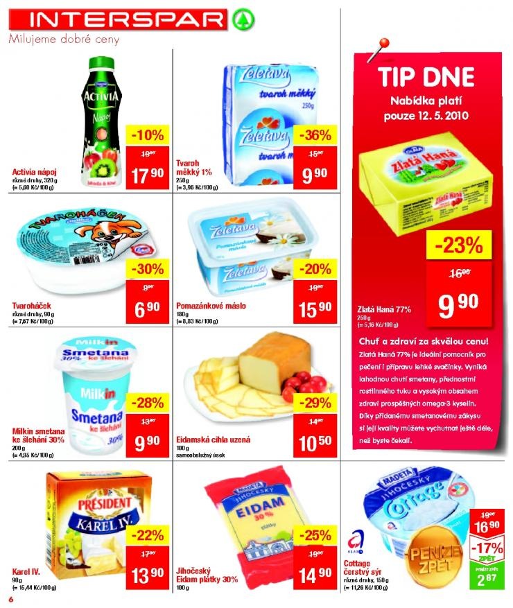 leták Nadpis: Interspar akční leták strana 1 leták Nadpis: Interspar akční leták strana 1