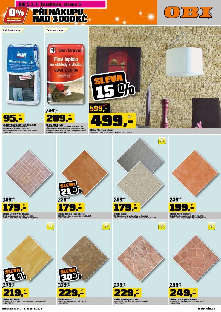 leták OBI leták strana 1 leták OBI leták strana 1