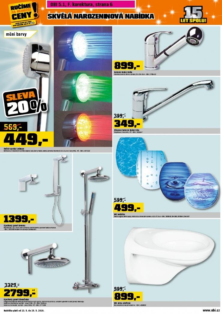 leták OBI leták strana 1 leták OBI leták strana 1